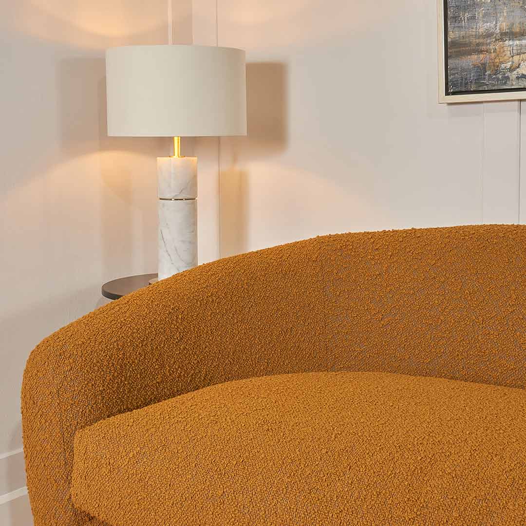 Randle Mustard Sofa - RV Astley
