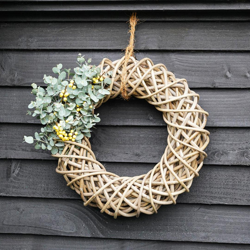 Rattan Wreath - Natural