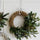 Rattan Round Wreath - Natural