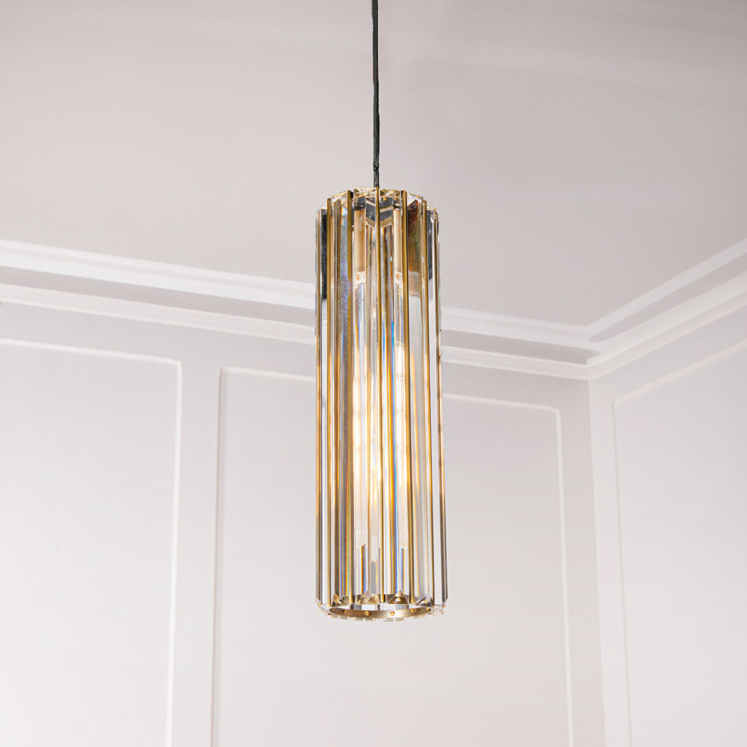 Reagan Brass Pendant Light
