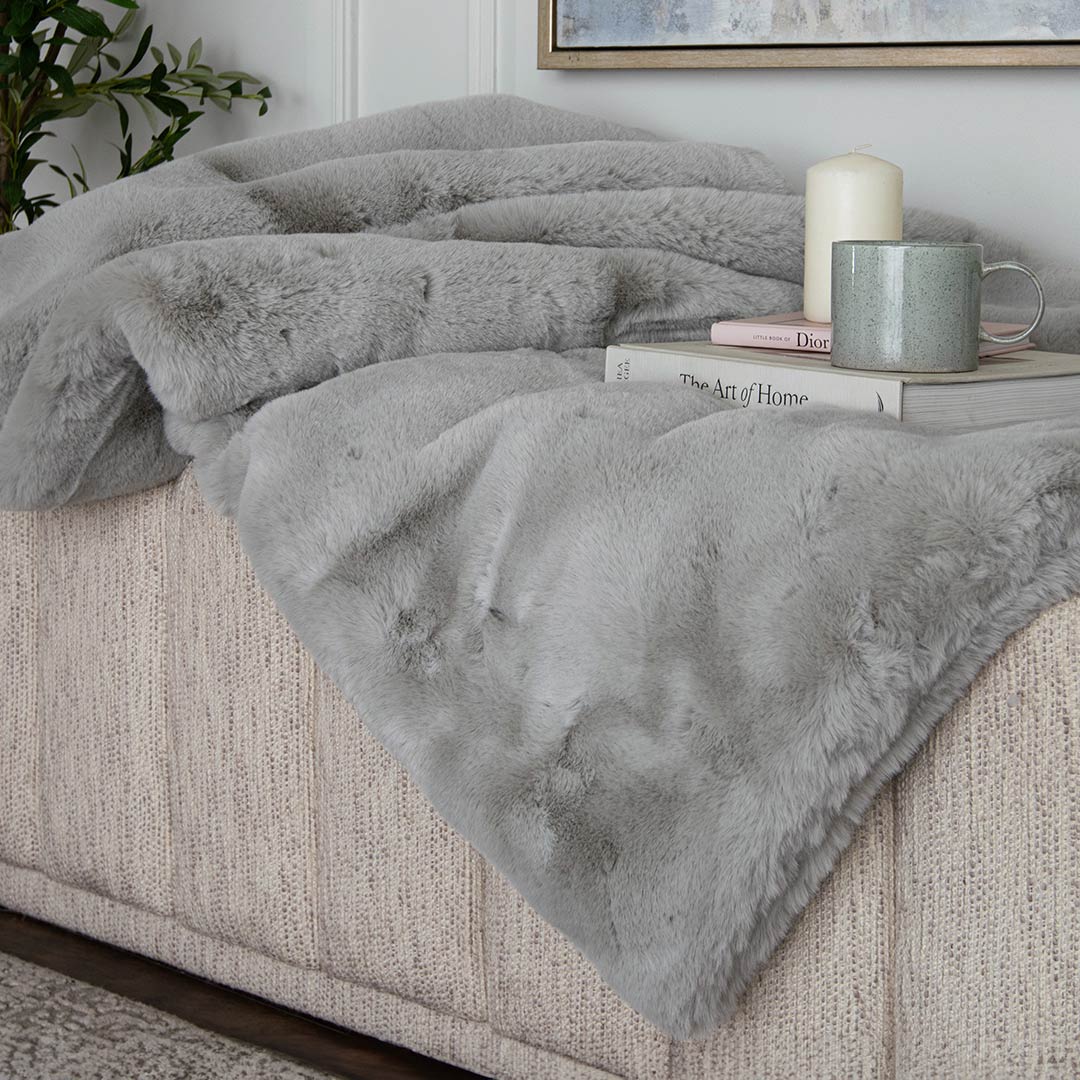 Regal Throw - Grey