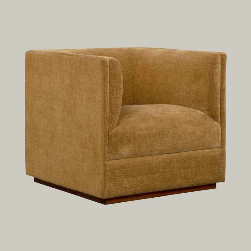 Richlin Chenille Straw Armchair - RV Astley