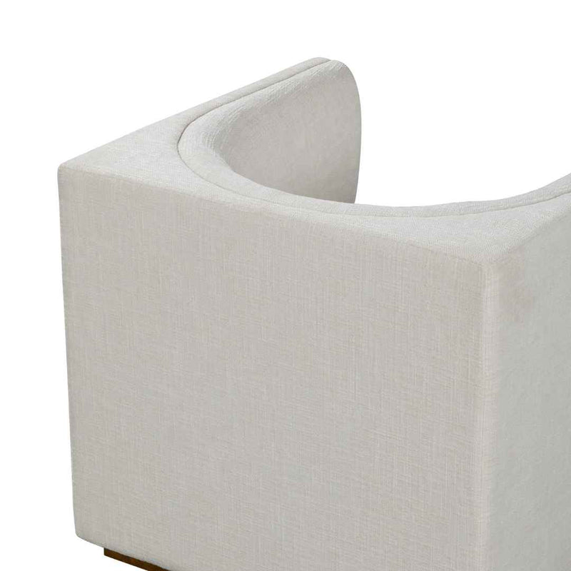 Richlin Crosshatch Cream Armchair - RV Astley