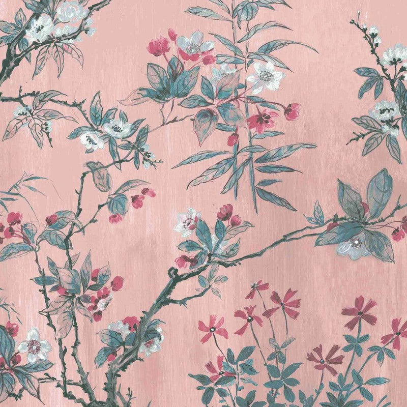 Rivington Wallpaper - Blush Pink