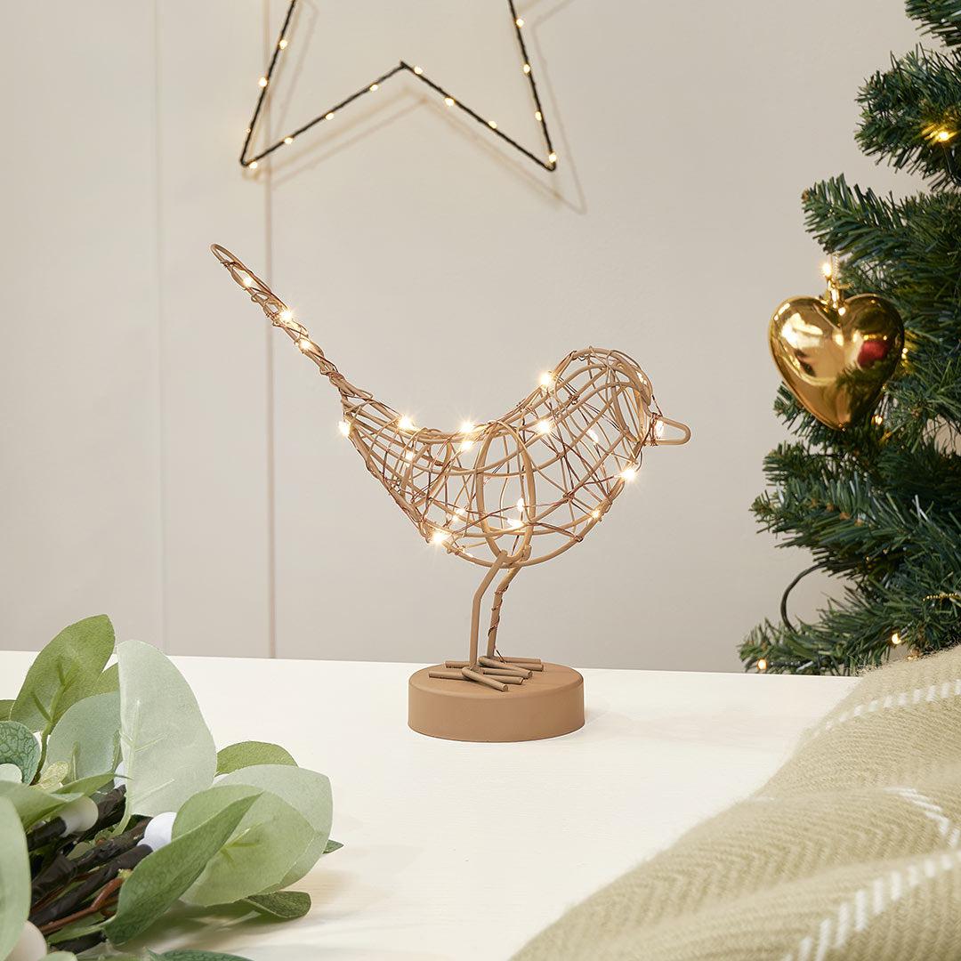 Robin Table Light Ornament