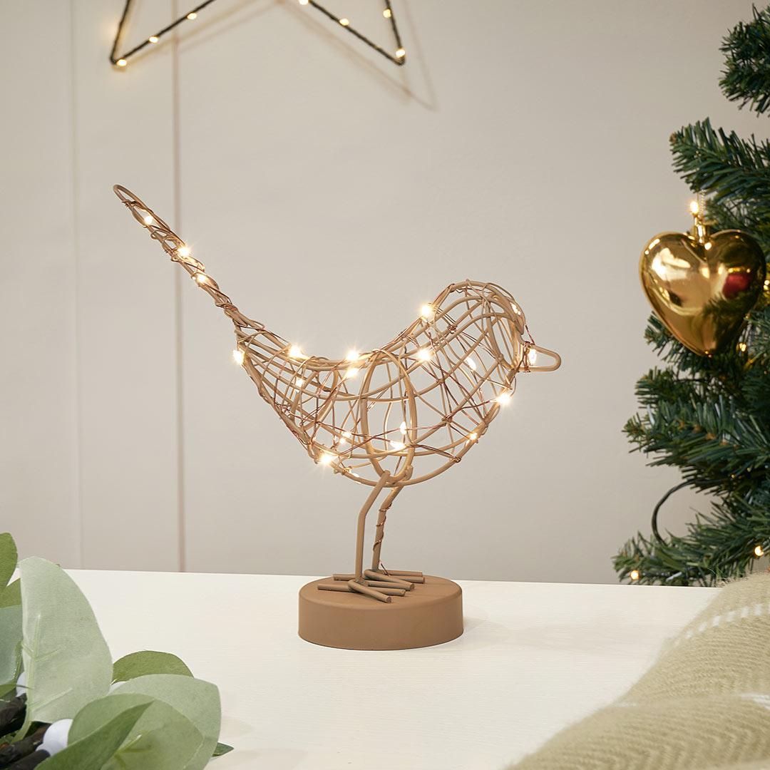 Robin Table Light Ornament