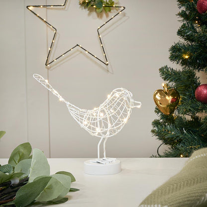 Robin Table Light Ornament