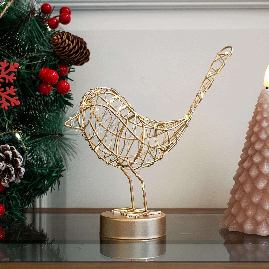 Robin Table Light Ornament
