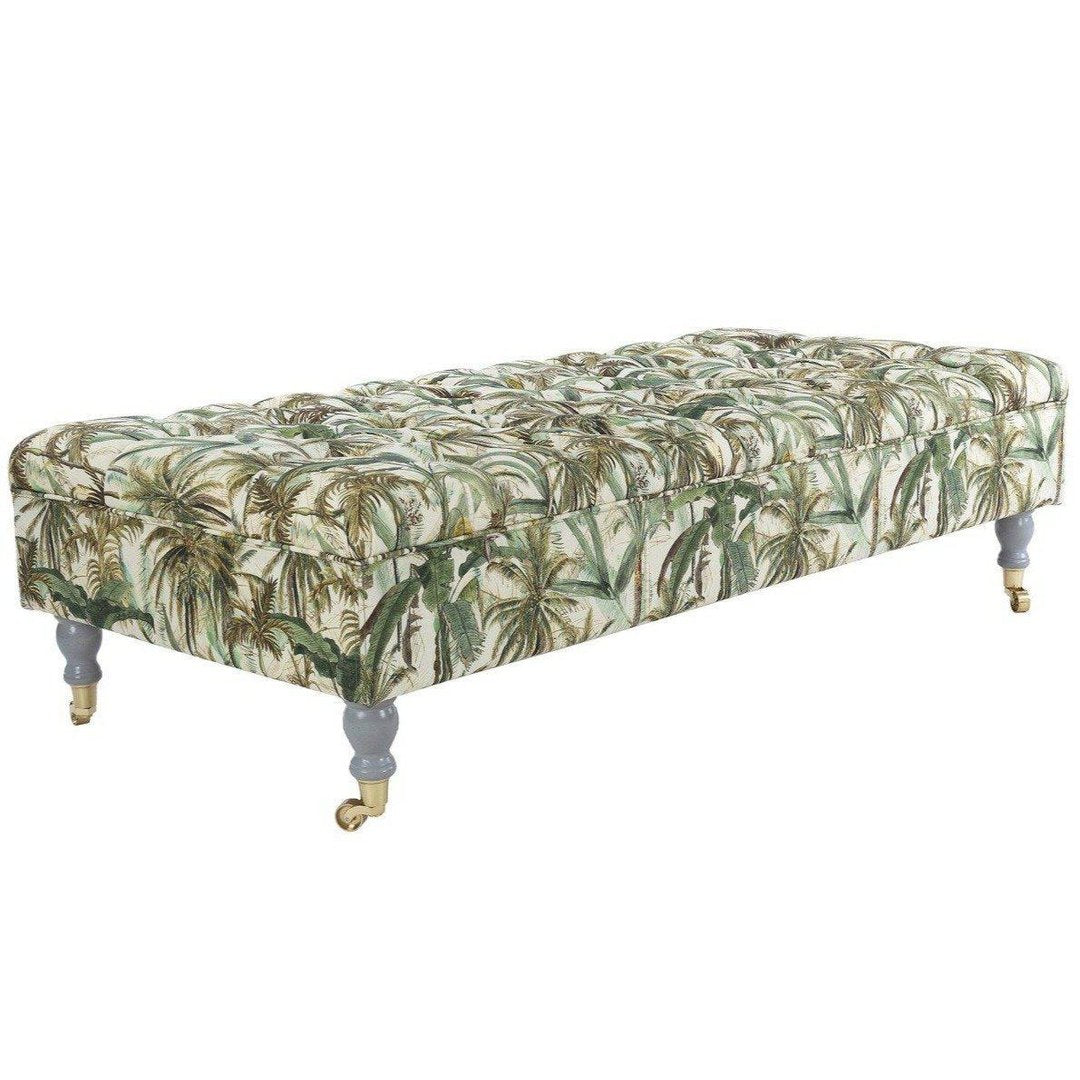 Saray Ottoman - The Jungle Linen - MINDTHEGAP