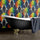 Showgirls Wallpaper - Rainbow Black