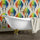 Showgirls Wallpaper - Rainbow Cream