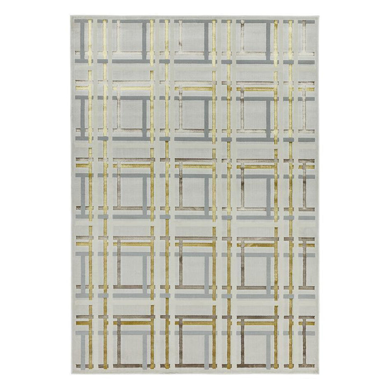 Silver & Gold Elexus Rug