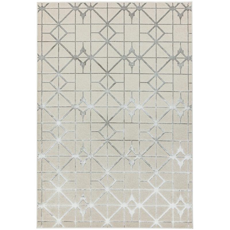 Silver Lattice Rug