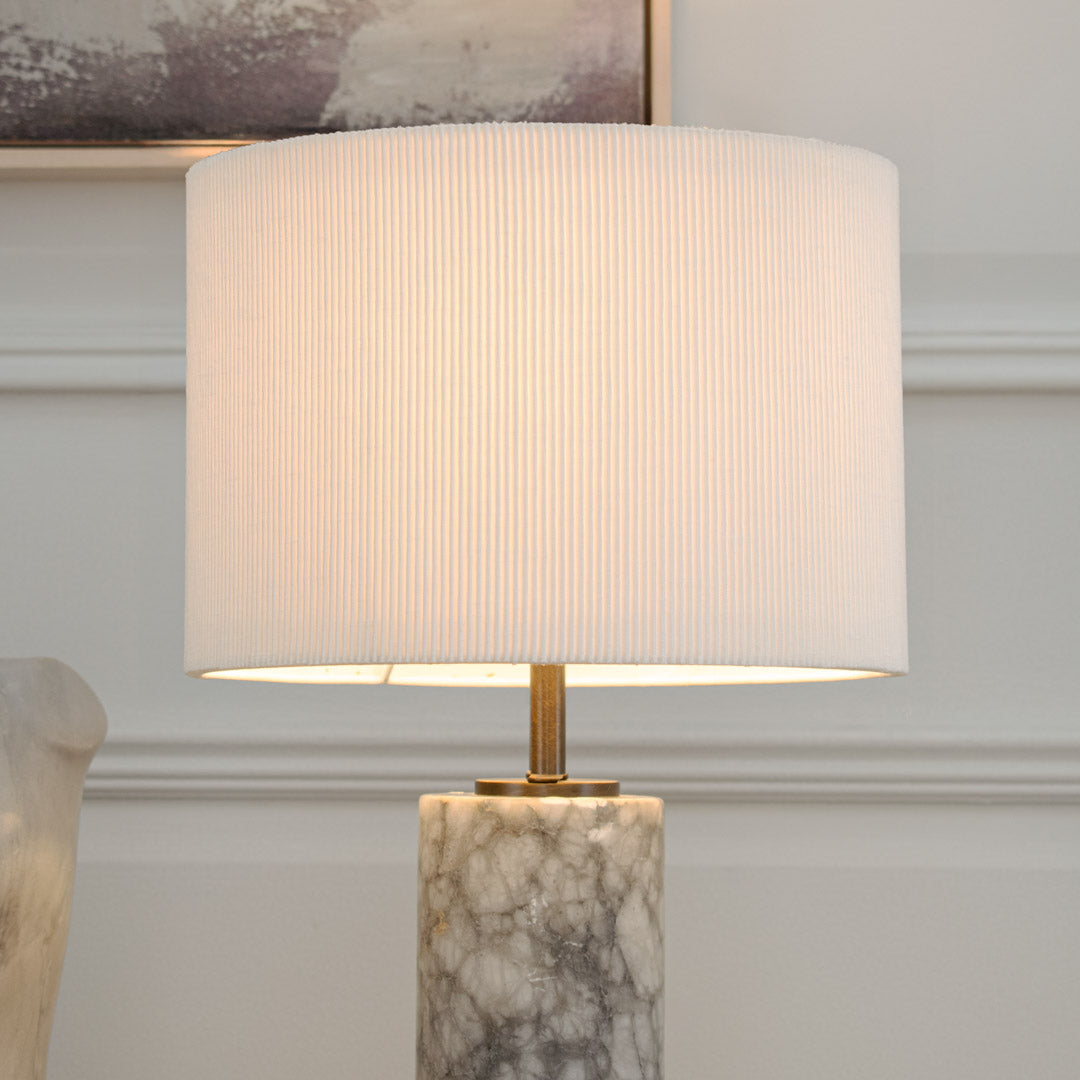 Single Wall Pleated 25cm Shade