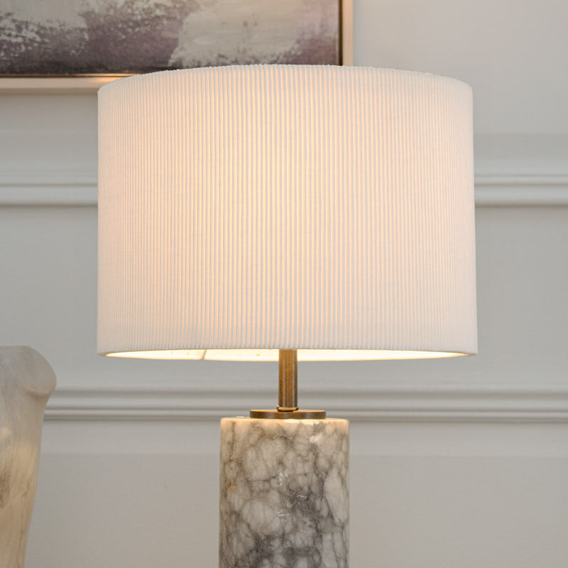 Single Wall Pleated 25cm Shade