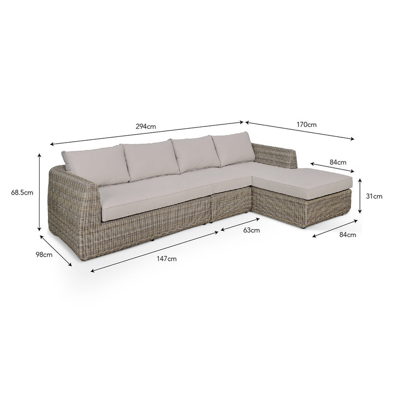 Skala Corner Sofa Set
