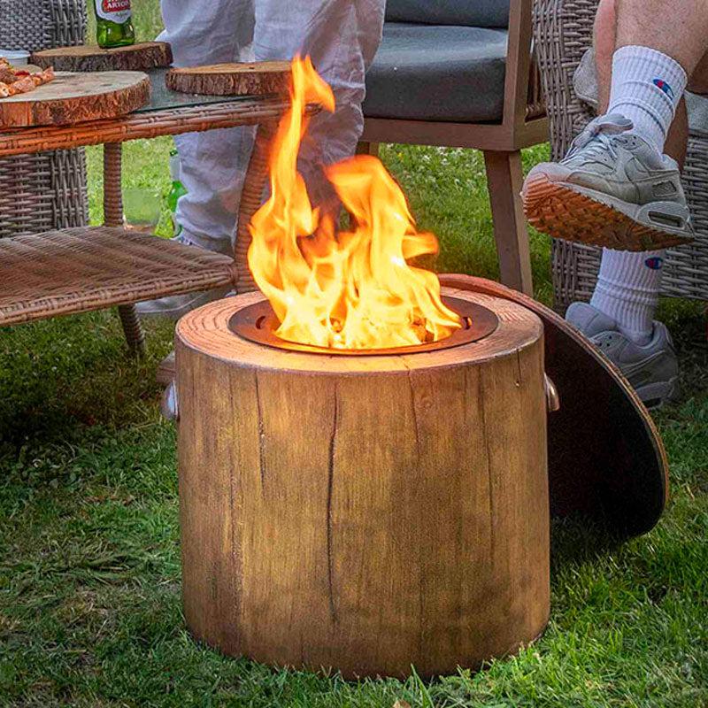 Smokeless Eco Friendly Fire Pit - Wood - El Fuego – Lime Lace