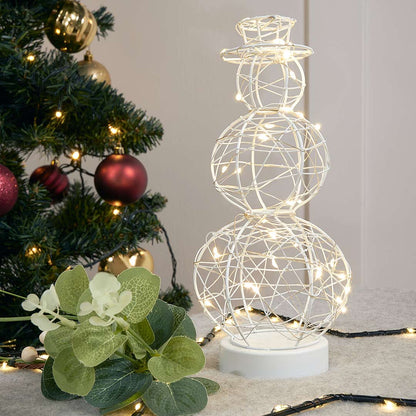 Snowman Table Light Ornament
