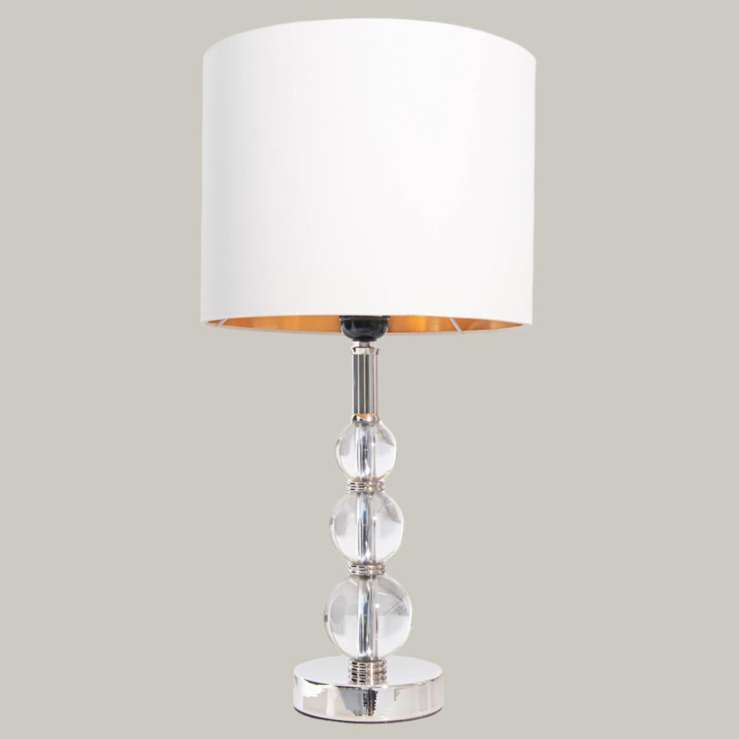 Sophia Table Lamp - Nickel - Base Only - RV Astley