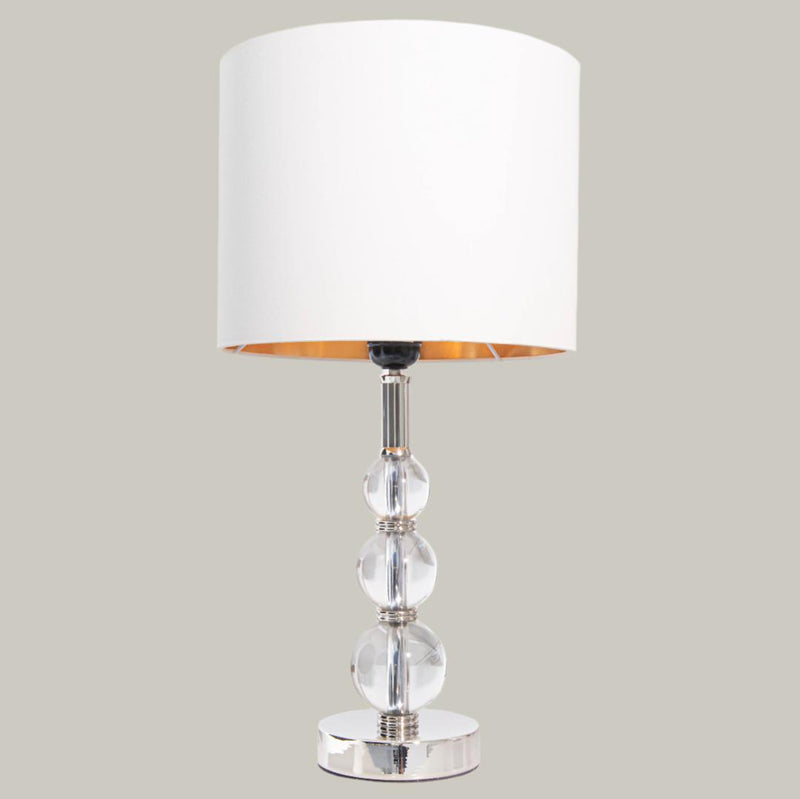 Sophia Table Lamp - Nickel - Base Only - RV Astley