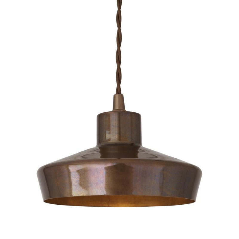 Splendor Brass Pendant Light - Mullan Lighting
