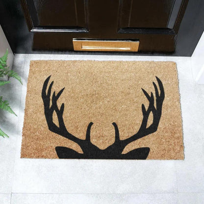 Stag Antlers Doormat