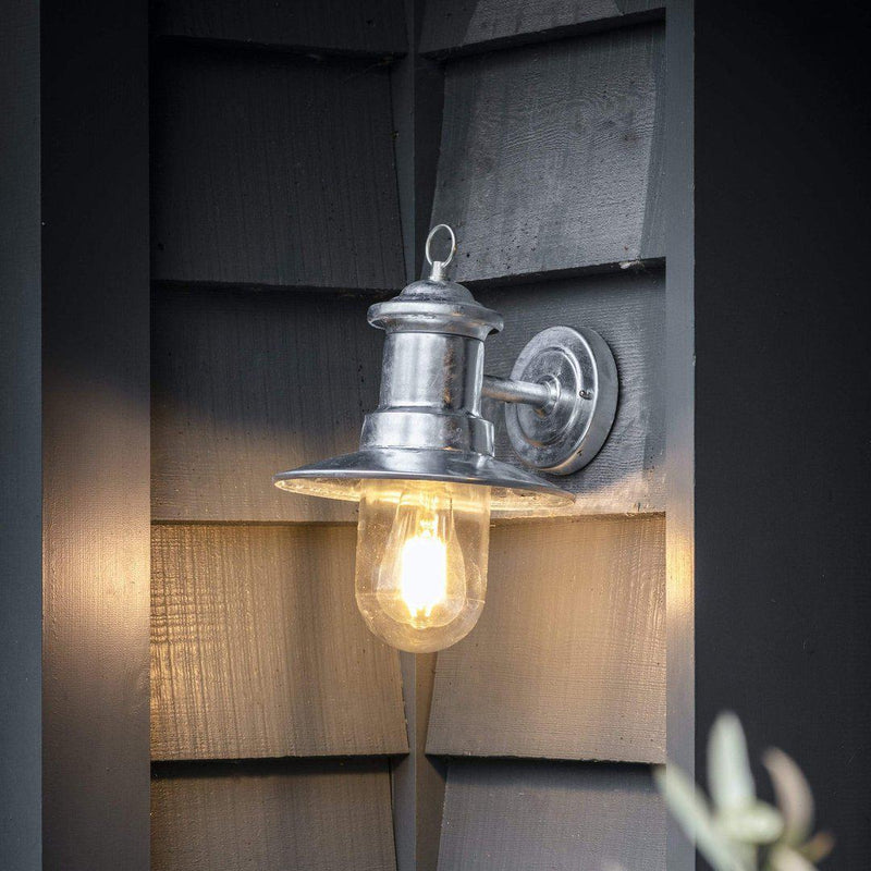 Steel Outdoor Ships Wall Light
