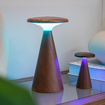 Sylvie Table Lamp - Walnut