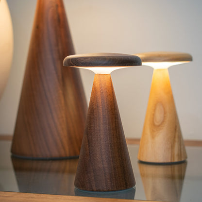 Sylvie Table Lamp - Walnut