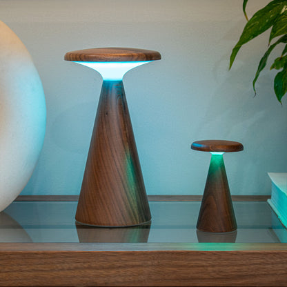 Sylvie Table Lamp - Walnut