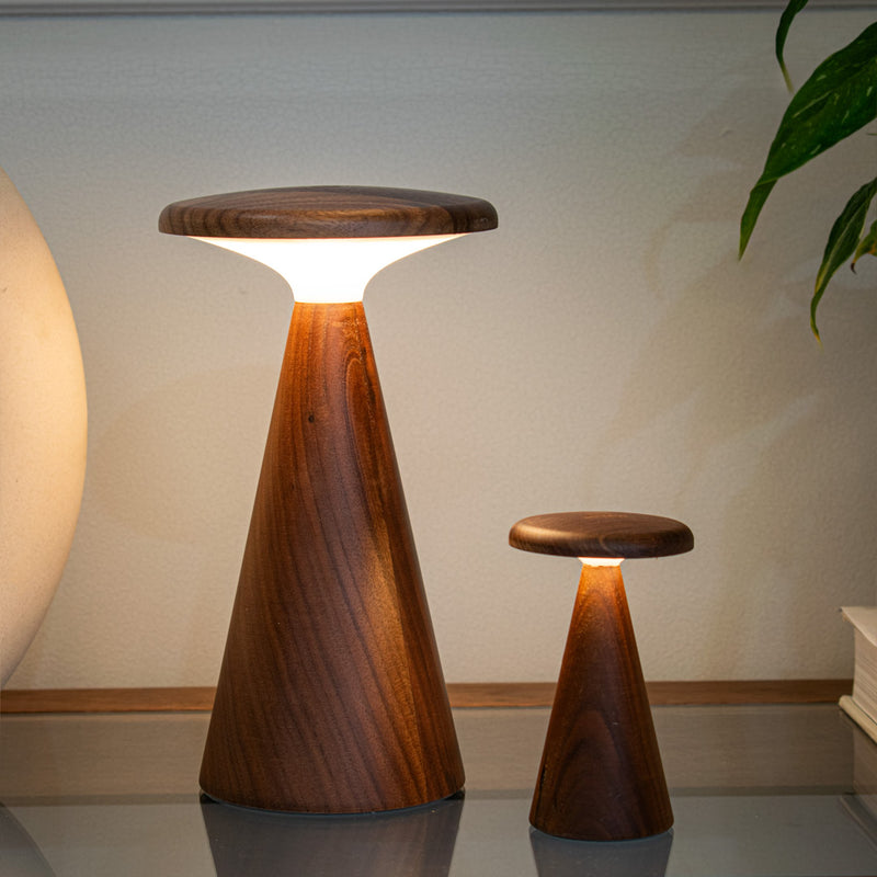 Sylvie Table Lamp - Walnut