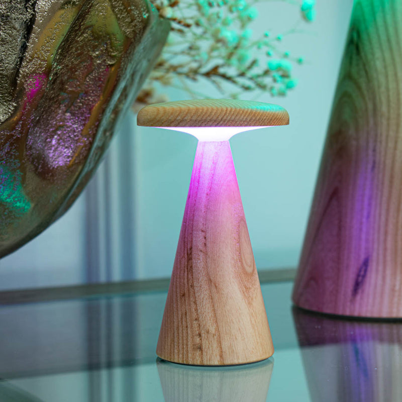 Sylvie Table Lamp - White Ash
