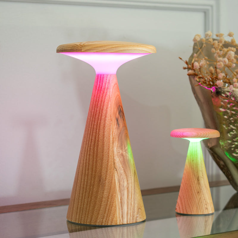 Sylvie Table Lamp - White Ash