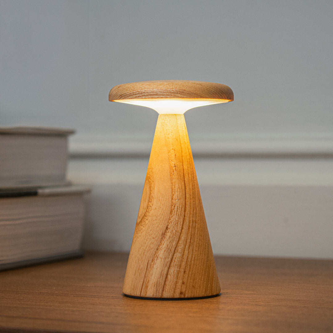 Sylvie Table Lamp - White Ash