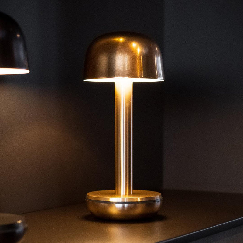 TWO Cordless Table Lamp- Gold