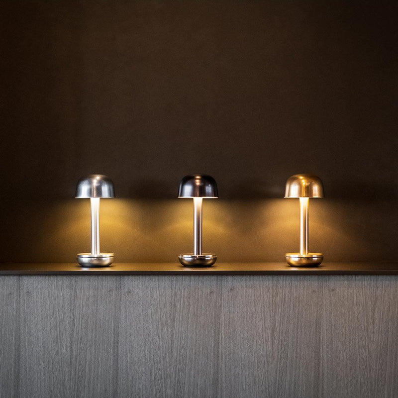 TWO Cordless Table Lamp- Gold