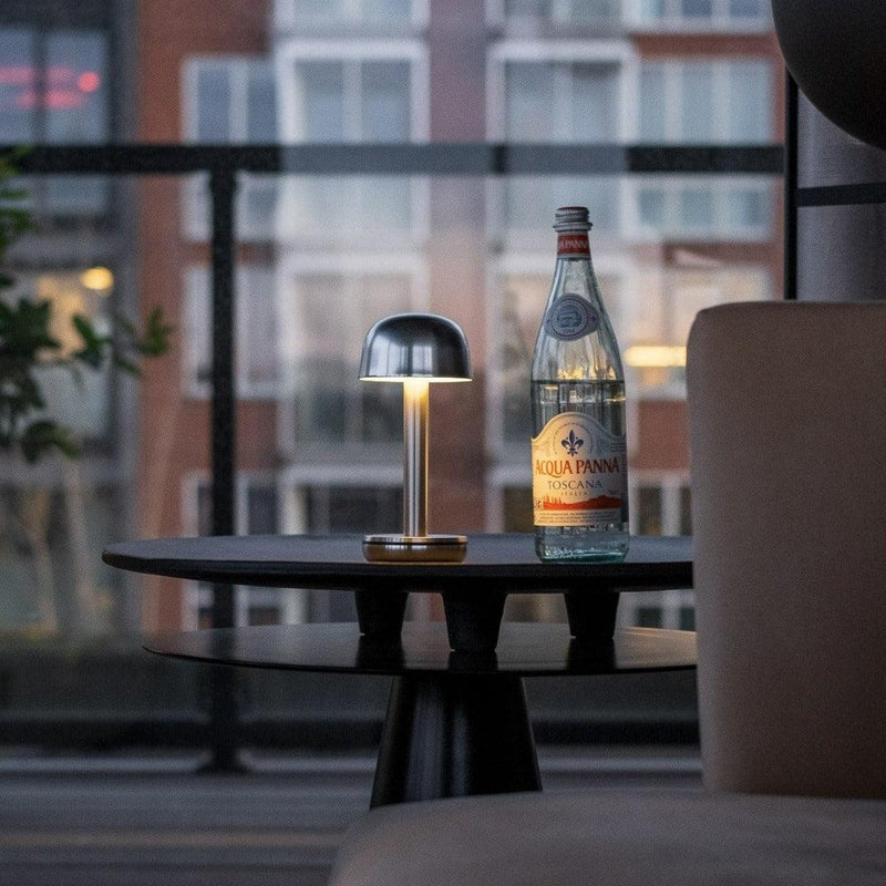 TWO Cordless Table Lamp- Silver