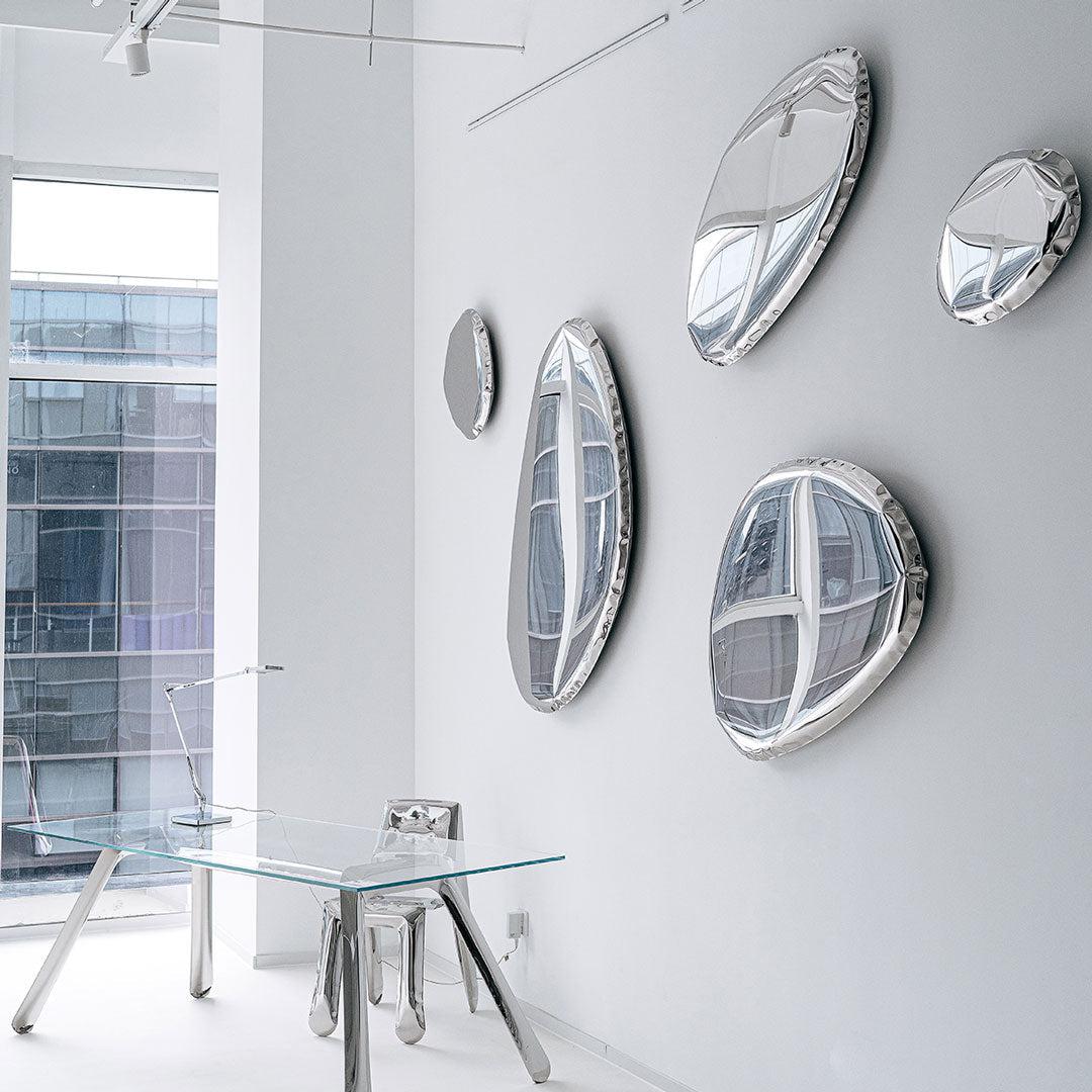 Tafla O5 Mirror - Polished Inox - Zieta