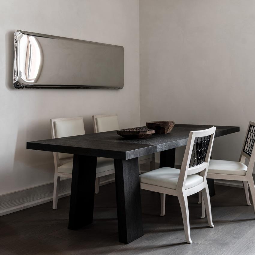 Tafla Q1 Mirror - Polished Inox - Zieta