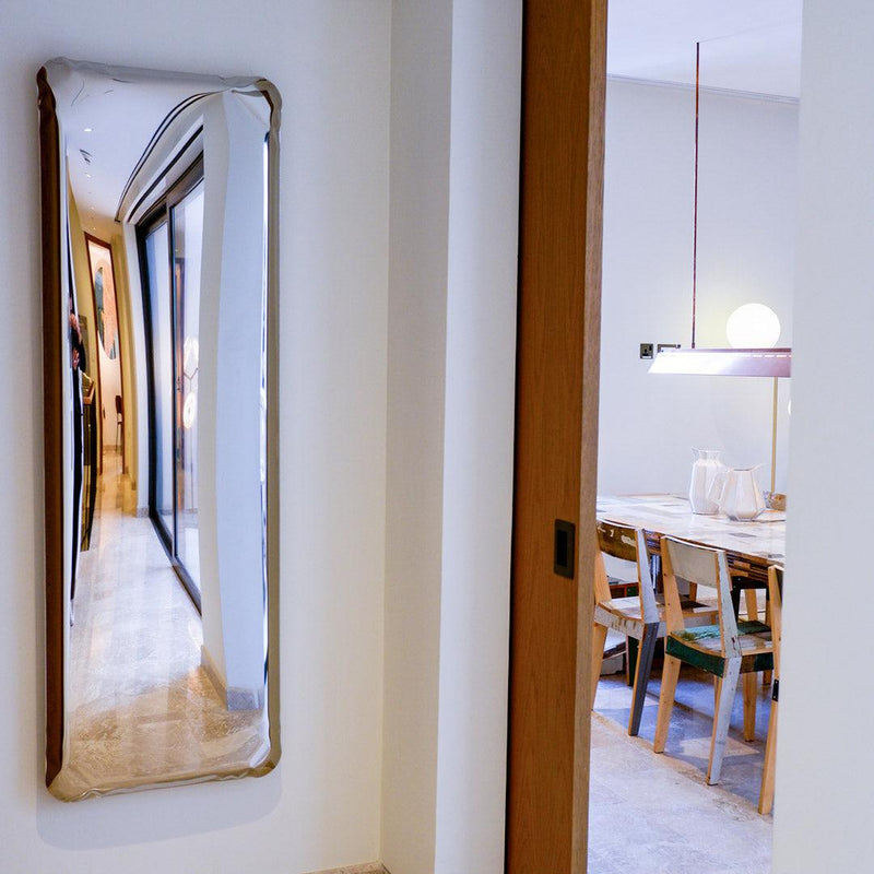 Tafla Q1 Mirror - Polished Inox - Zieta