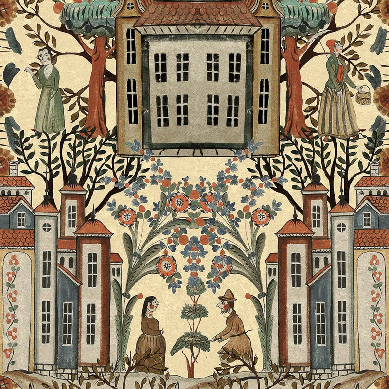 Tales Of Tyrol Wallpaper - Set of 3 Rolls - Mind The Gap