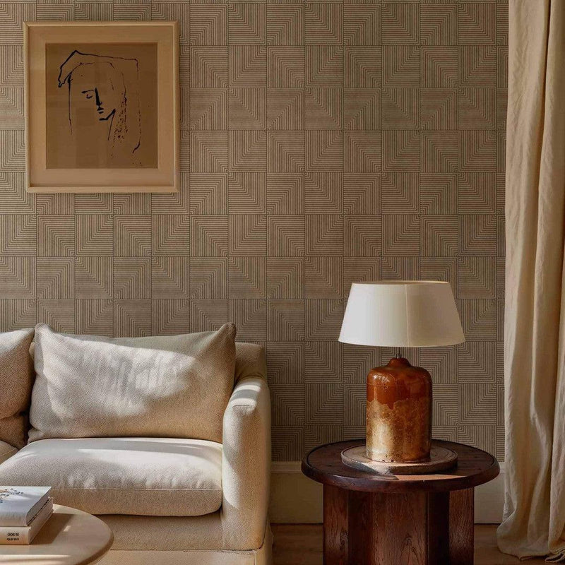 Tetragonal Wallpaper - Coordonne