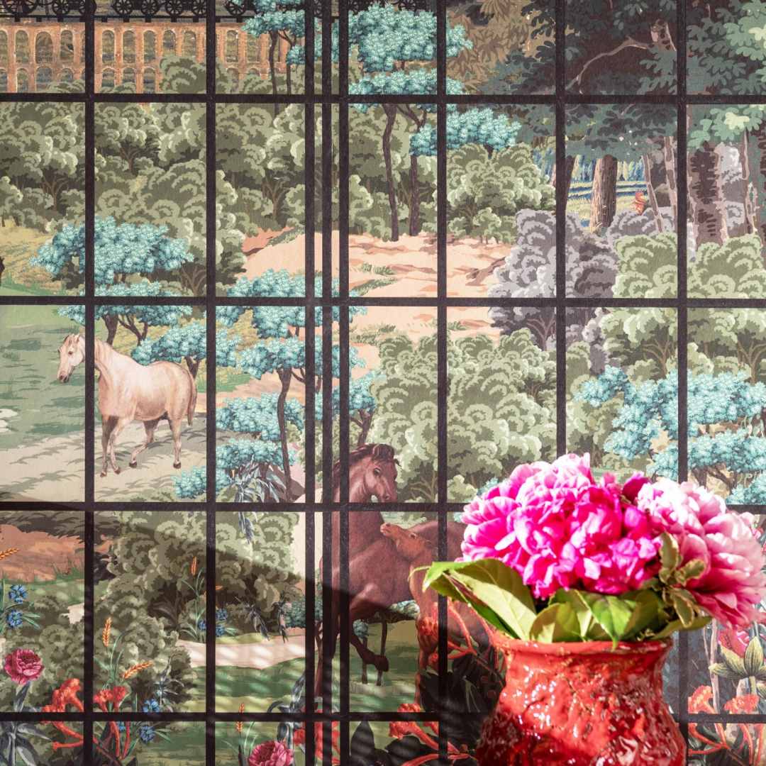 The Station View Wallpaper - Set of 3 Rolls - MINDTHEGAP