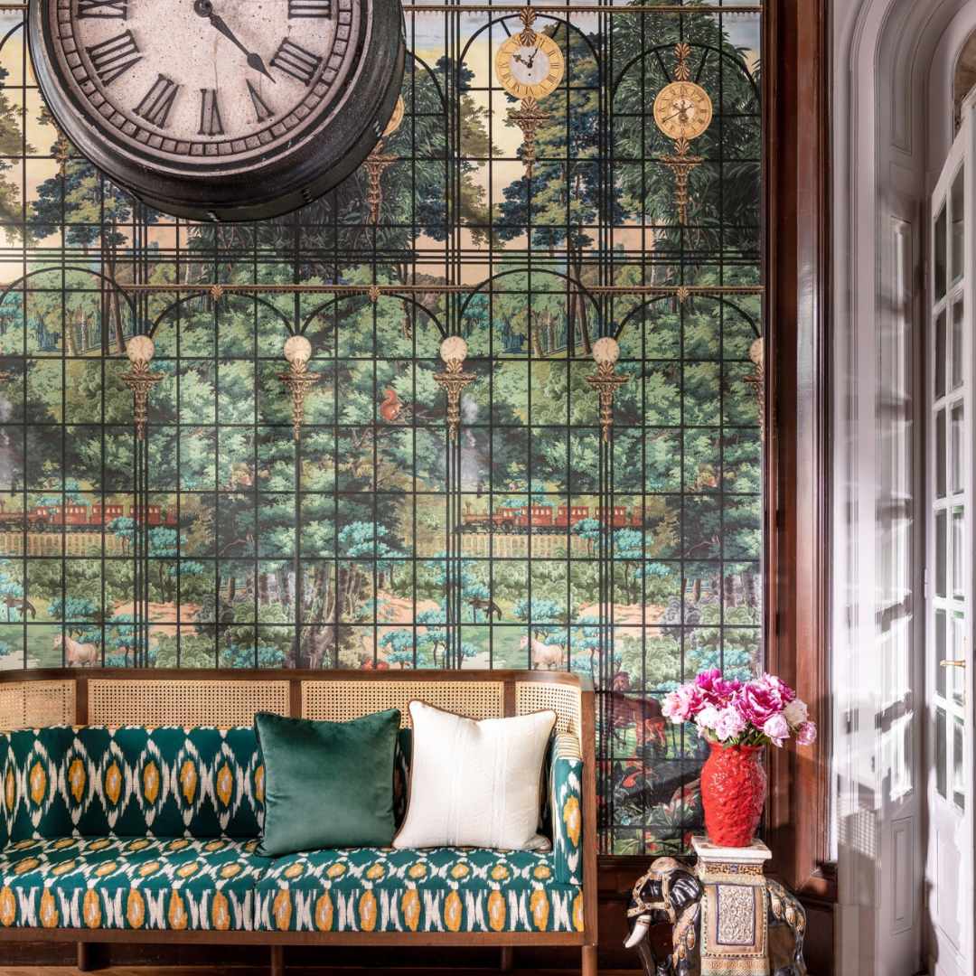 The Station View Wallpaper - Set of 3 Rolls - MINDTHEGAP