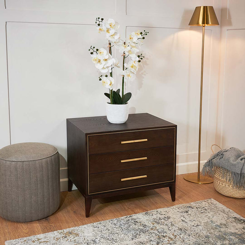 Thomas 3 Drawer Side Table - RV Astley