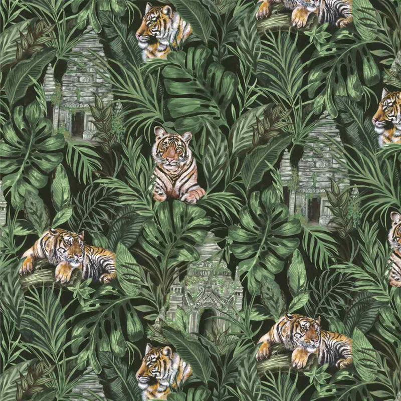 Tiger & Temple Wallpaper - Graduate Collection