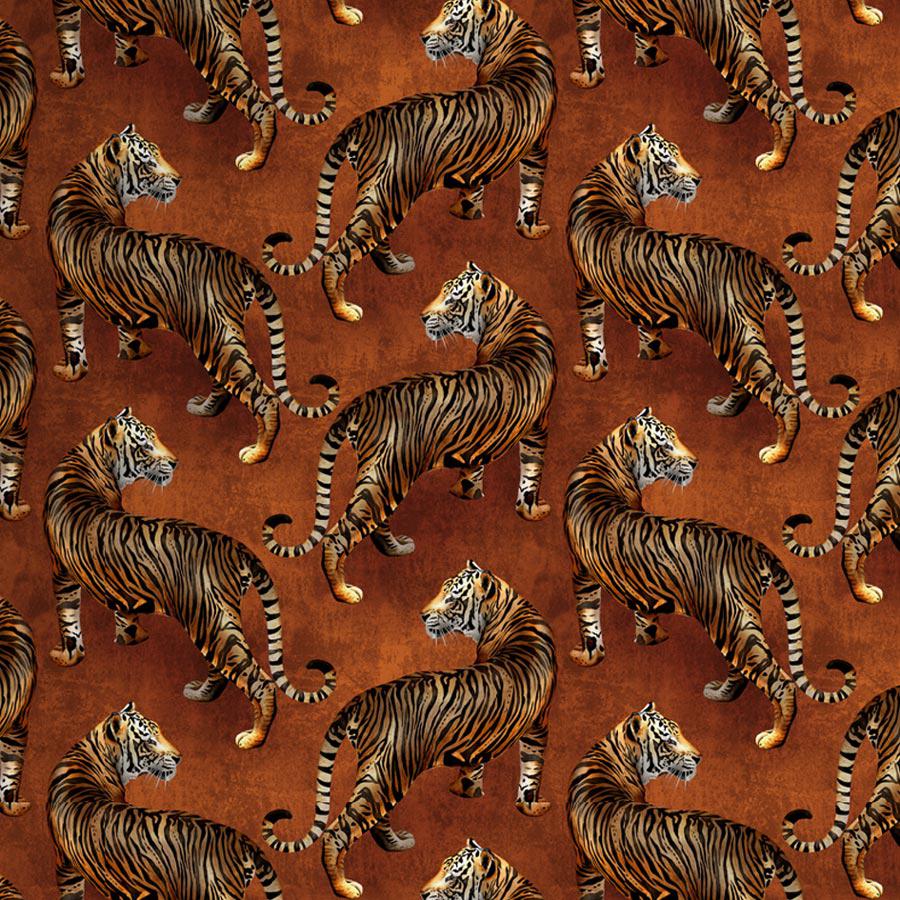 Tigress Copper Wallpaper