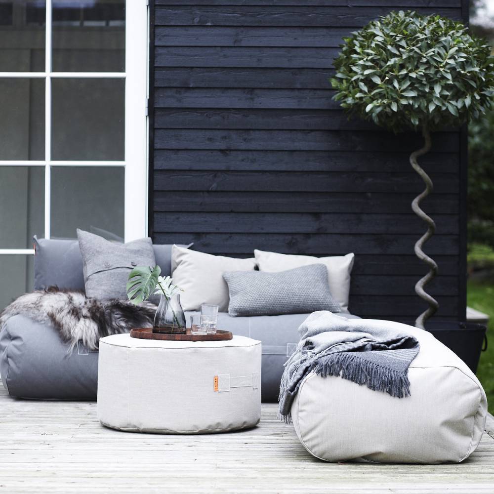 Tiny Moon Outdoor Pouf - Beige - TRIMM Copenhagen