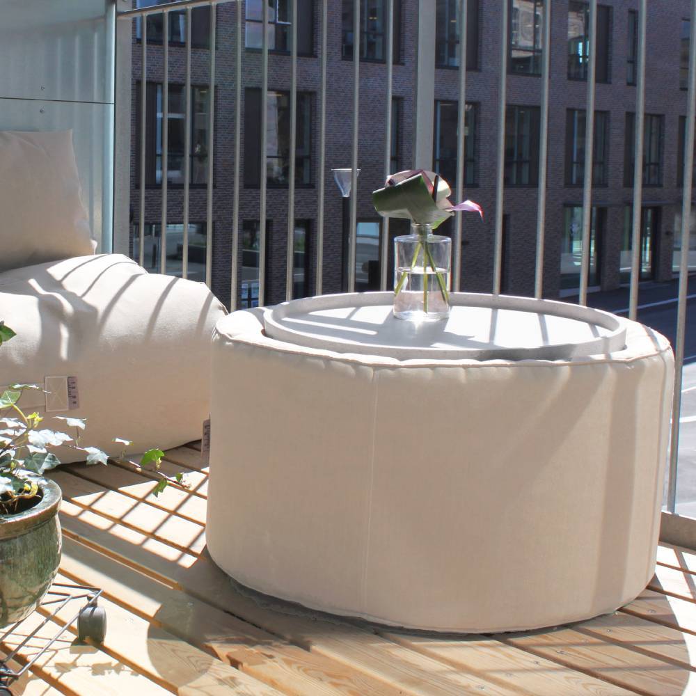 Tiny Moon Outdoor Pouf - Beige - TRIMM Copenhagen