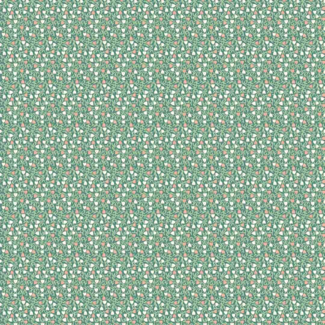 Tiny Tulip Wallpaper - Glasshouse Collection - Ohpopsi